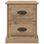 Bedside Cabinet Artisan Oak 39 x 39 x 47.5 cm Engineered Wood