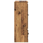 Highboard Old Wood 60 x 35.5 x 103.5 cm Engineered Wood