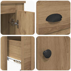 Highboard Artisan Oak 60 x 35.5 x 103.5 cm Engineered Wood