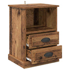 Bedside Cabinet Old Wood 36 x 43 x 60 cm Engineered Wood