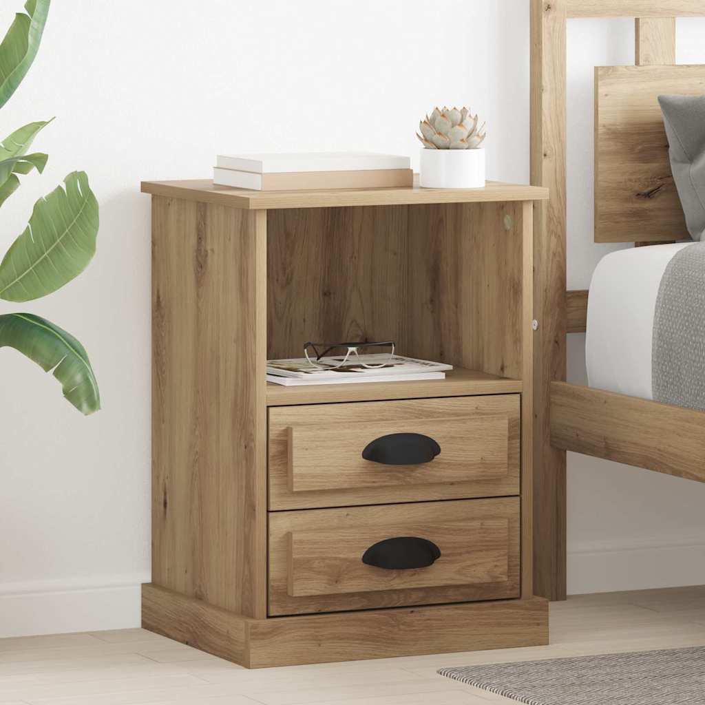 Bedside Cabinet Artisan Oak 36 x 43 x 60 cm Engineered Wood