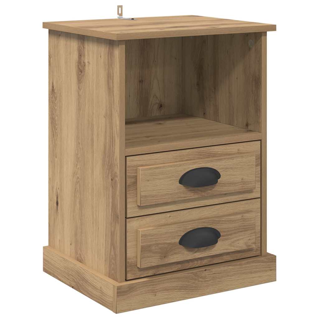 Bedside Cabinet Artisan Oak 36 x 43 x 60 cm Engineered Wood
