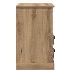 Bedside Cabinet with Drawer 2 pcs Artisan Oak 36 x 43 x 60 cm