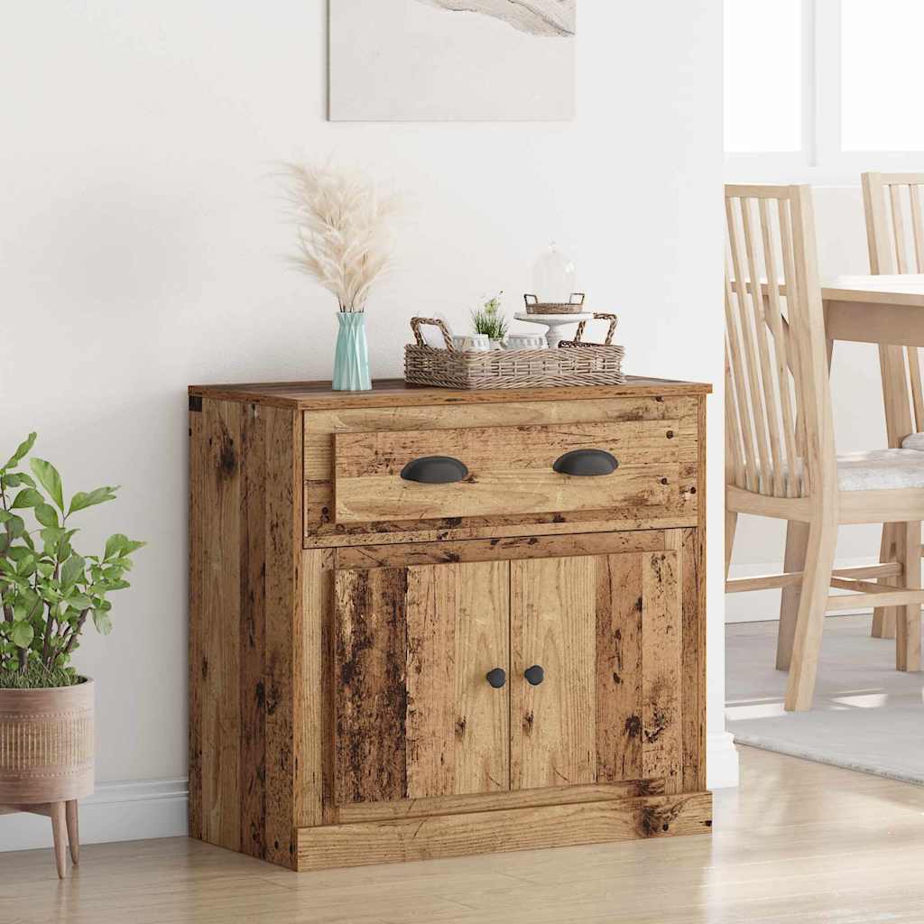 Highboard Old Wood 70 x 35.5 x 67.5 cm Engineered Wood