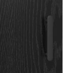 Sideboard Black Oak 69.5 x 34 x 90 cm Engineered Wood