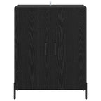 Sideboard Black Oak 69.5 x 34 x 90 cm Engineered Wood