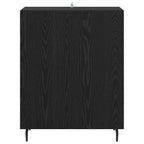 Sideboard Black Oak 69.5 x 34 x 90 cm Engineered Wood