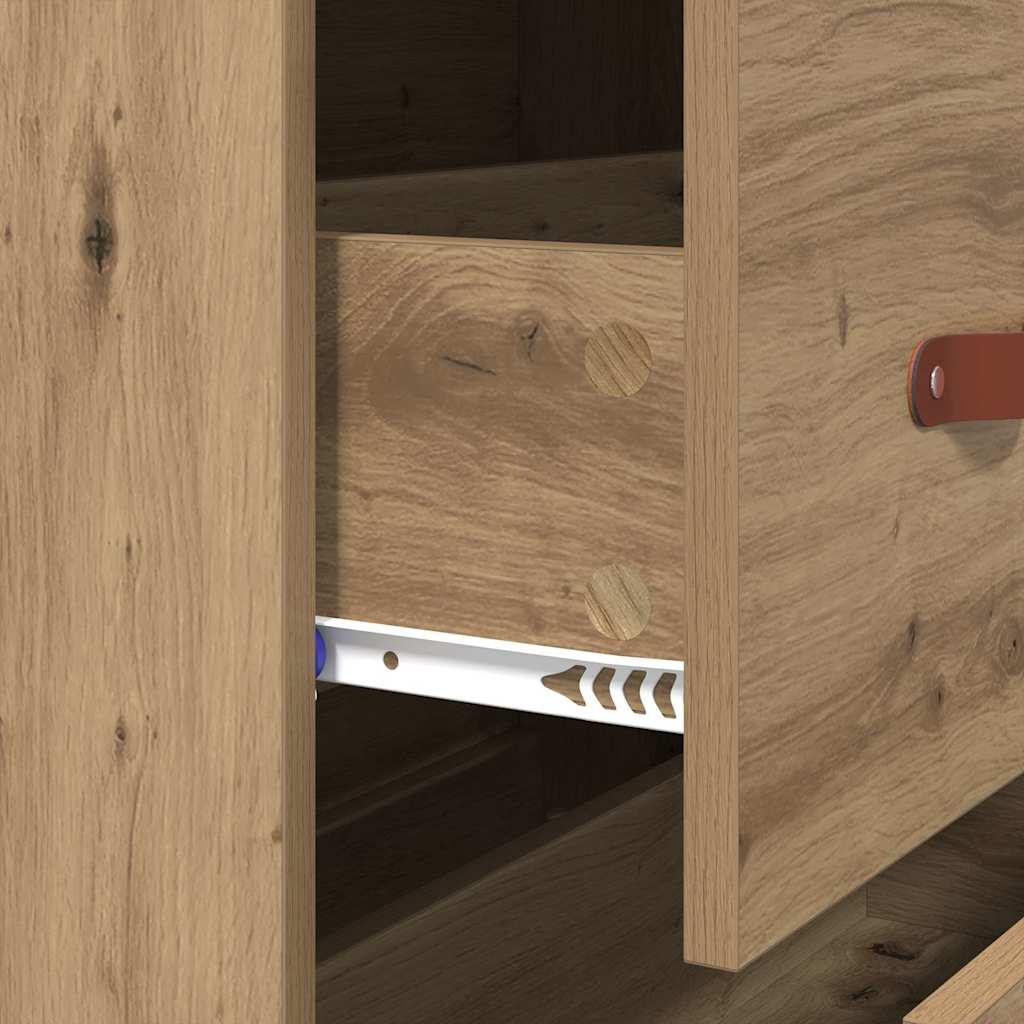 Chest Of Drawers Artisan oak 69.5 x 34 x 90 cm Engineered wood