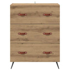 Chest Of Drawers Artisan oak 69.5 x 34 x 90 cm Engineered wood