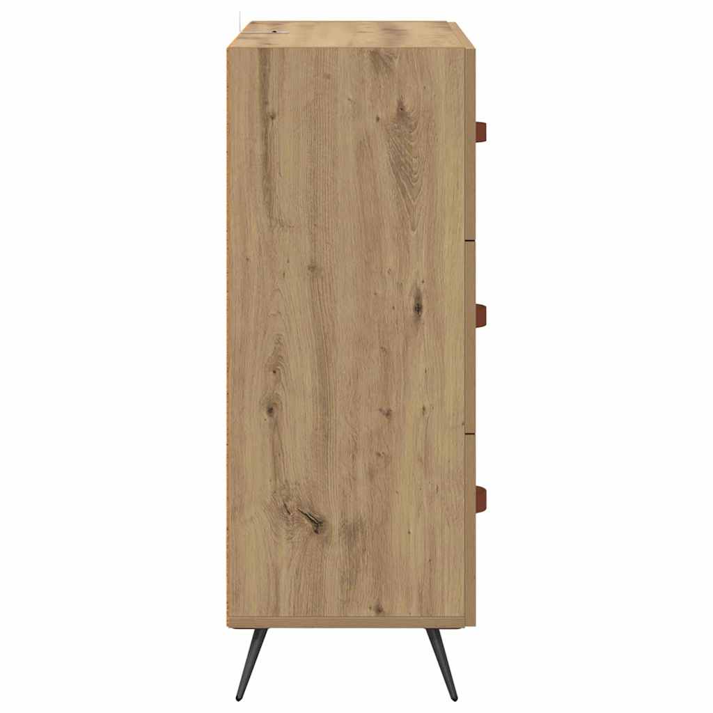 Chest Of Drawers Artisan oak 69.5 x 34 x 90 cm Engineered wood