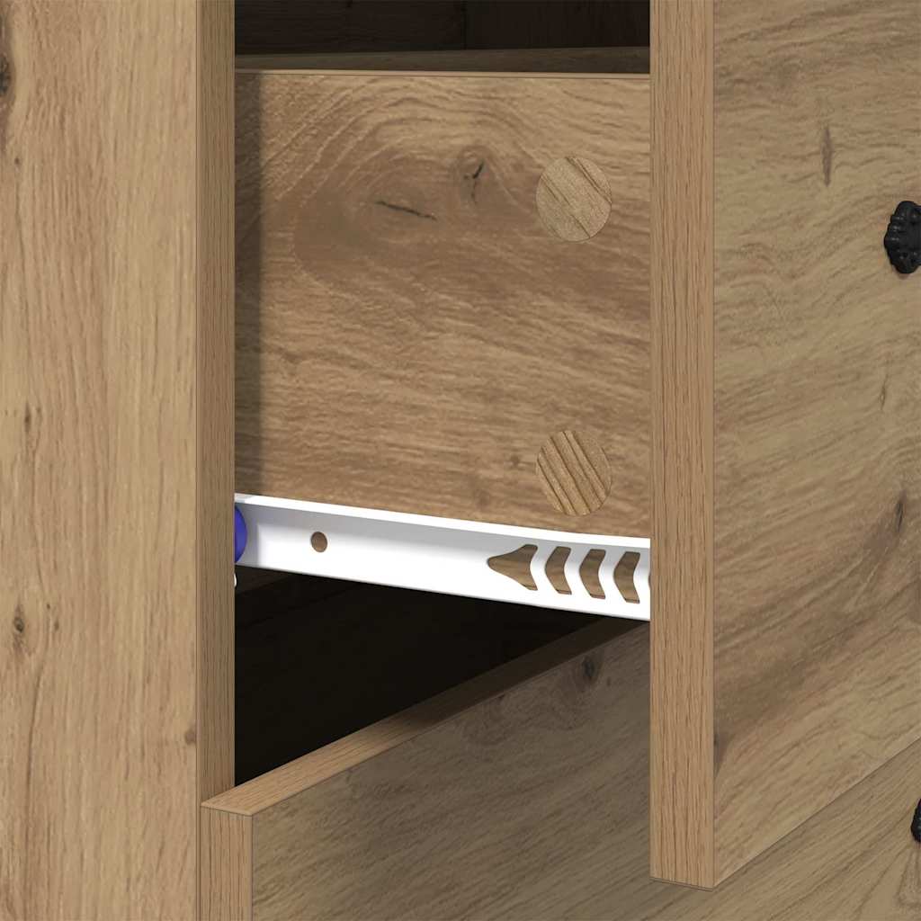 Sideboard with Drawer Artisan Oak 69.5 x 34 x 90 cm