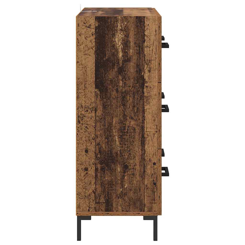 Sideboard Old Wood 69.5 x 34 x 90 cm Engineered Wood and Iron