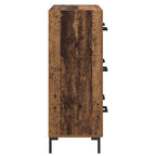 Sideboard Old Wood 69.5 x 34 x 90 cm Engineered Wood and Iron