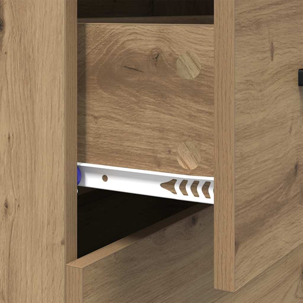 Sideboard with Drawer Artisan Oak 69.5 x 34 x 90 cm