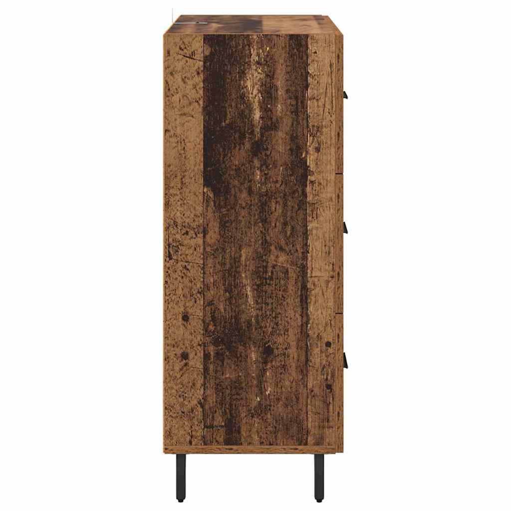 Sideboard Old Wood 69.5 x 34 x 90 cm Engineered Wood and Iron