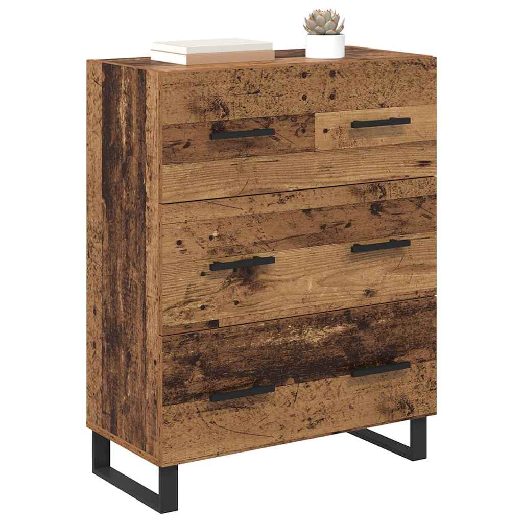 Sideboard Old Wood 69.5 x 34 x 90 cm Engineered Wood and Iron