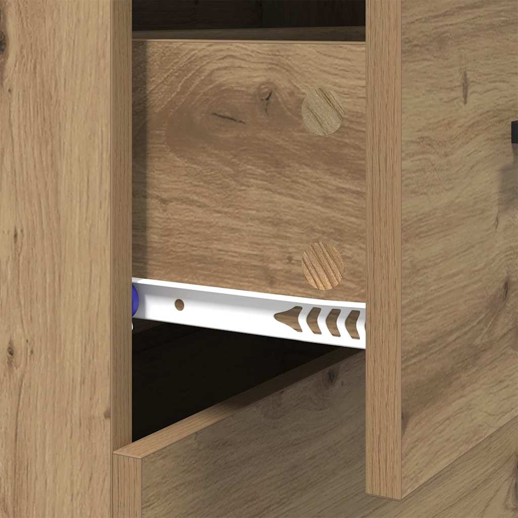 Sideboard with Drawer Artisan Oak 69.5 x 34 x 90 cm