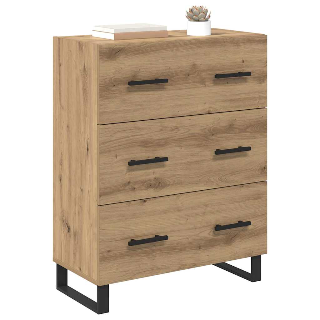 Sideboard with Drawer Artisan Oak 69.5 x 34 x 90 cm