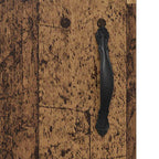 Sideboard Old Wood 69.5 x 34 x 90 cm Engineered Wood and Iron