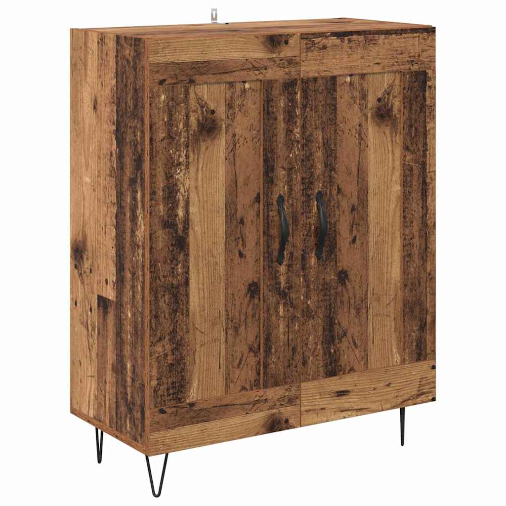 Sideboard Old Wood 69.5 x 34 x 90 cm Engineered Wood and Iron