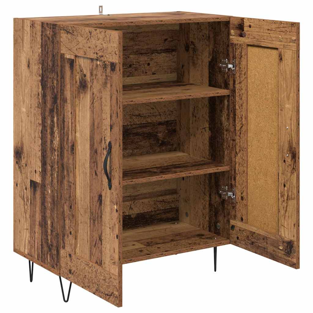Sideboard Old Wood 69.5 x 34 x 90 cm Engineered Wood and Iron