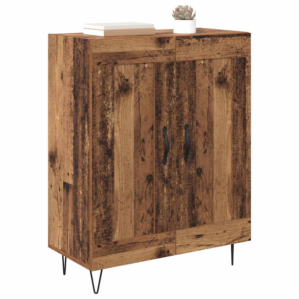 Sideboard Old Wood 69.5 x 34 x 90 cm Engineered Wood and Iron