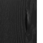 Sideboard Black Oak 69.5 x 34 x 90 cm Engineered Wood and Iron