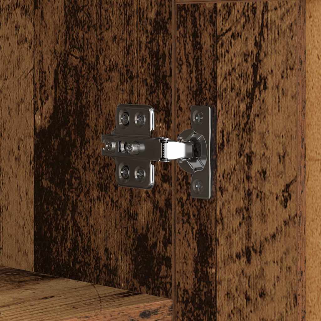 Sideboard Old Wood 69.5 x 34 x 90 cm Engineered Wood and Iron