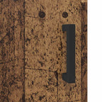 Sideboard Old Wood 69.5 x 34 x 90 cm Engineered Wood and Iron