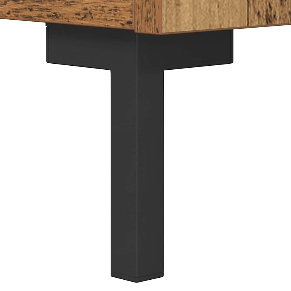 Sideboard Old Wood 69.5 x 34 x 90 cm Engineered Wood and Iron