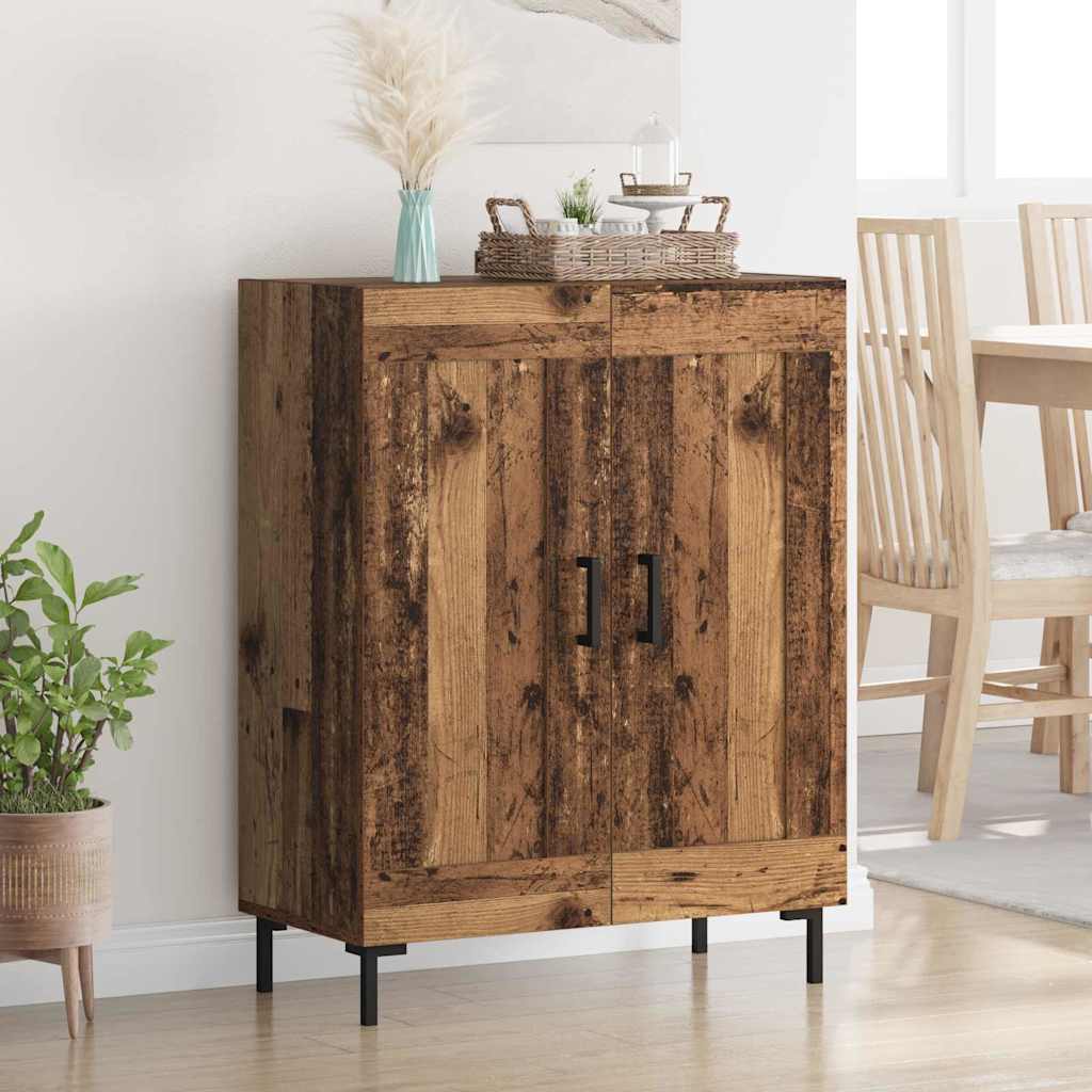 Sideboard Old Wood 69.5 x 34 x 90 cm Engineered Wood and Iron