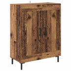 Sideboard Old Wood 69.5 x 34 x 90 cm Engineered Wood and Iron