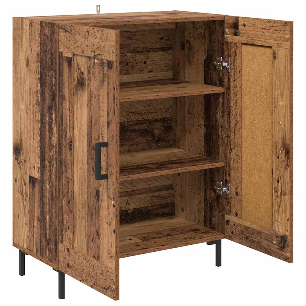 Sideboard Old Wood 69.5 x 34 x 90 cm Engineered Wood and Iron