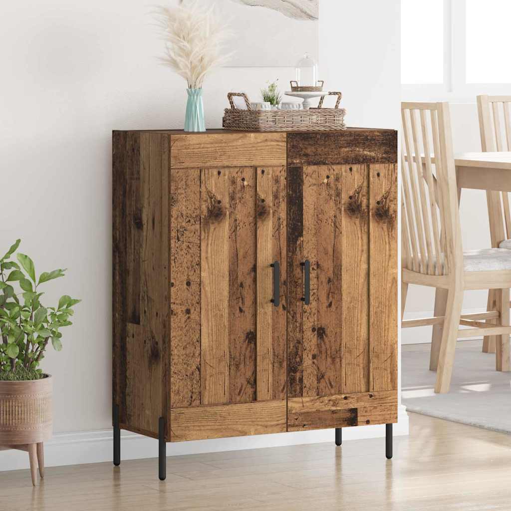 Sideboard Old Wood 69.5 x 34 x 90 cm Engineered Wood and Iron