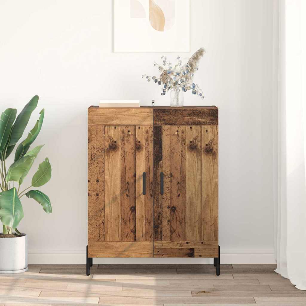Sideboard Old Wood 69.5 x 34 x 90 cm Engineered Wood and Iron