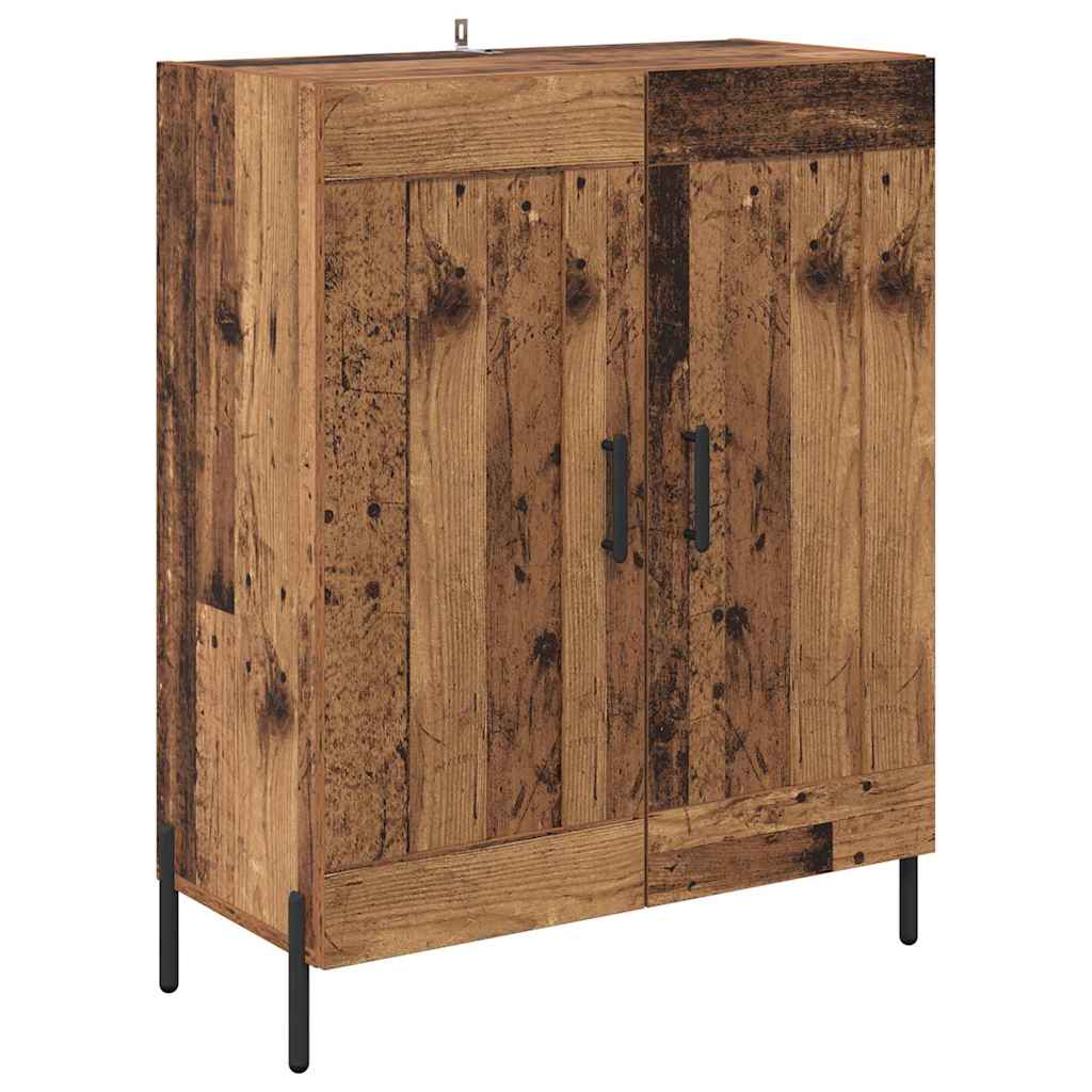 Sideboard Old Wood 69.5 x 34 x 90 cm Engineered Wood and Iron