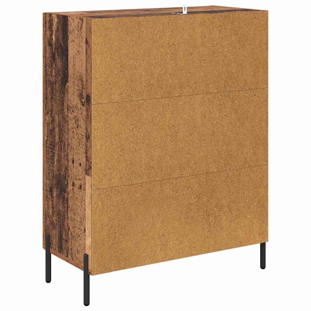 Sideboard Old Wood 69.5 x 34 x 90 cm Engineered Wood and Iron