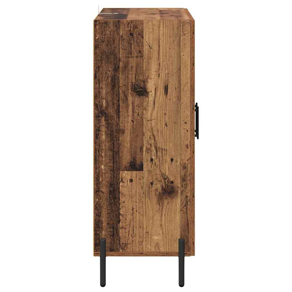 Sideboard Old Wood 69.5 x 34 x 90 cm Engineered Wood and Iron
