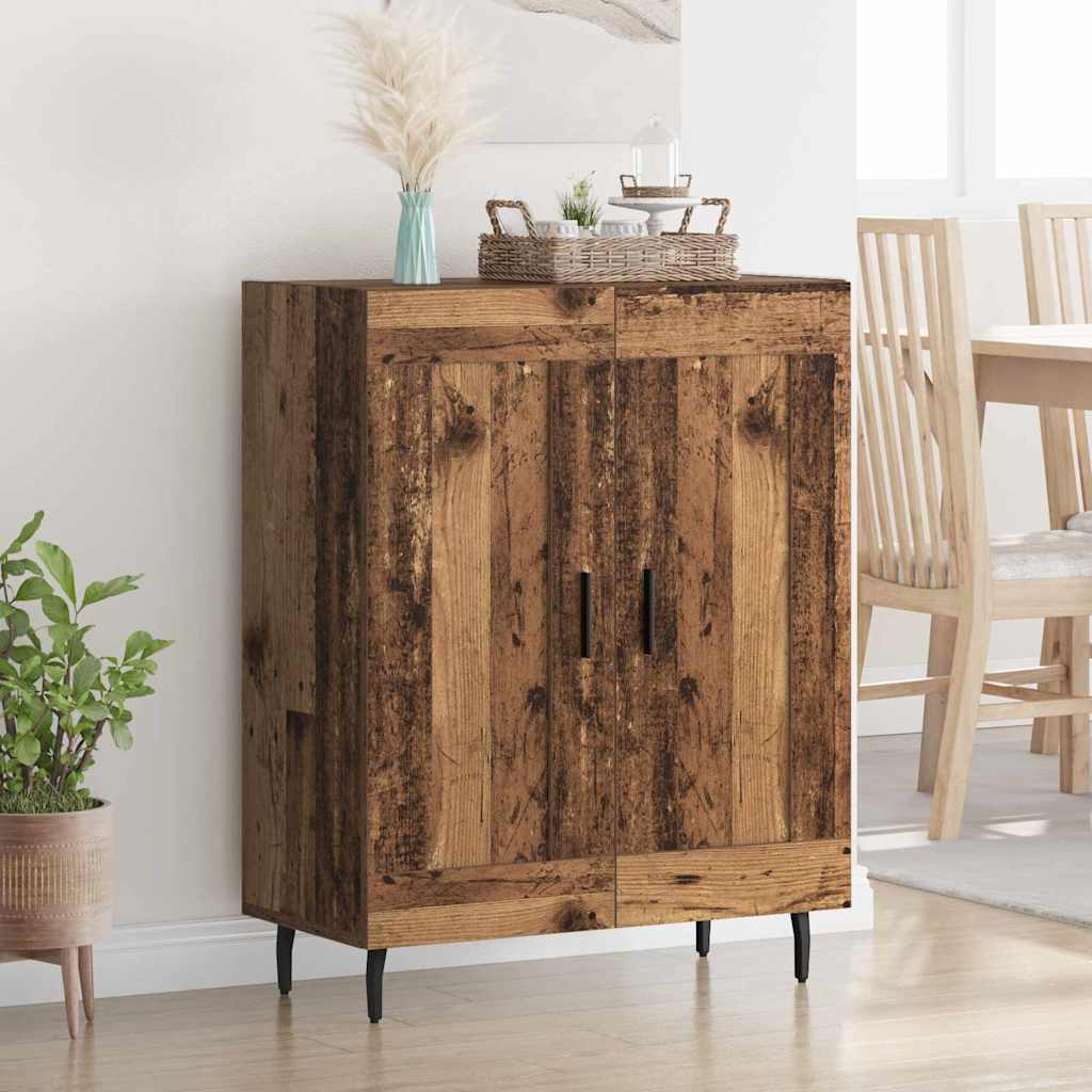 Sideboard Old Wood 69.5 x 34 x 90 cm Engineered Wood and Iron