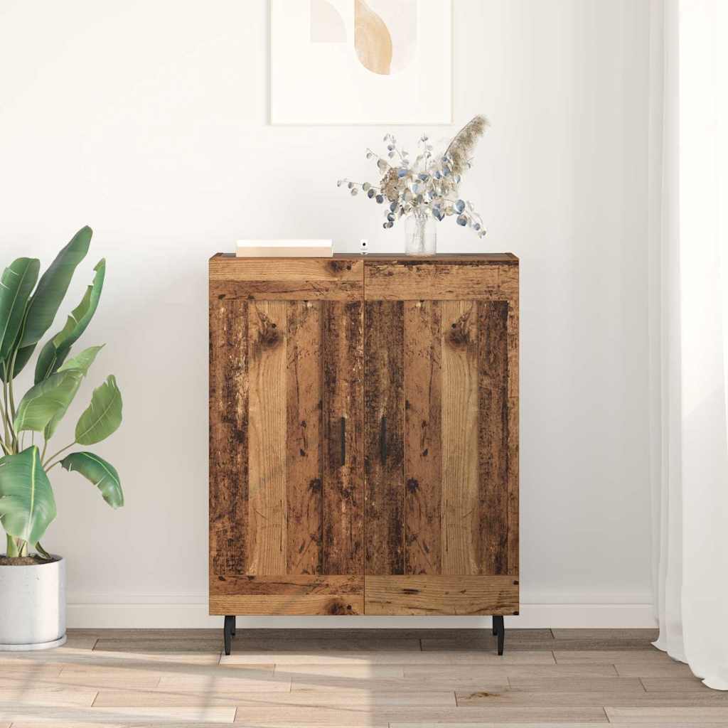 Sideboard Old Wood 69.5 x 34 x 90 cm Engineered Wood and Iron