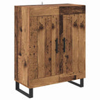 Sideboard Old Wood 69.5 x 34 x 90 cm Engineered Wood and Iron