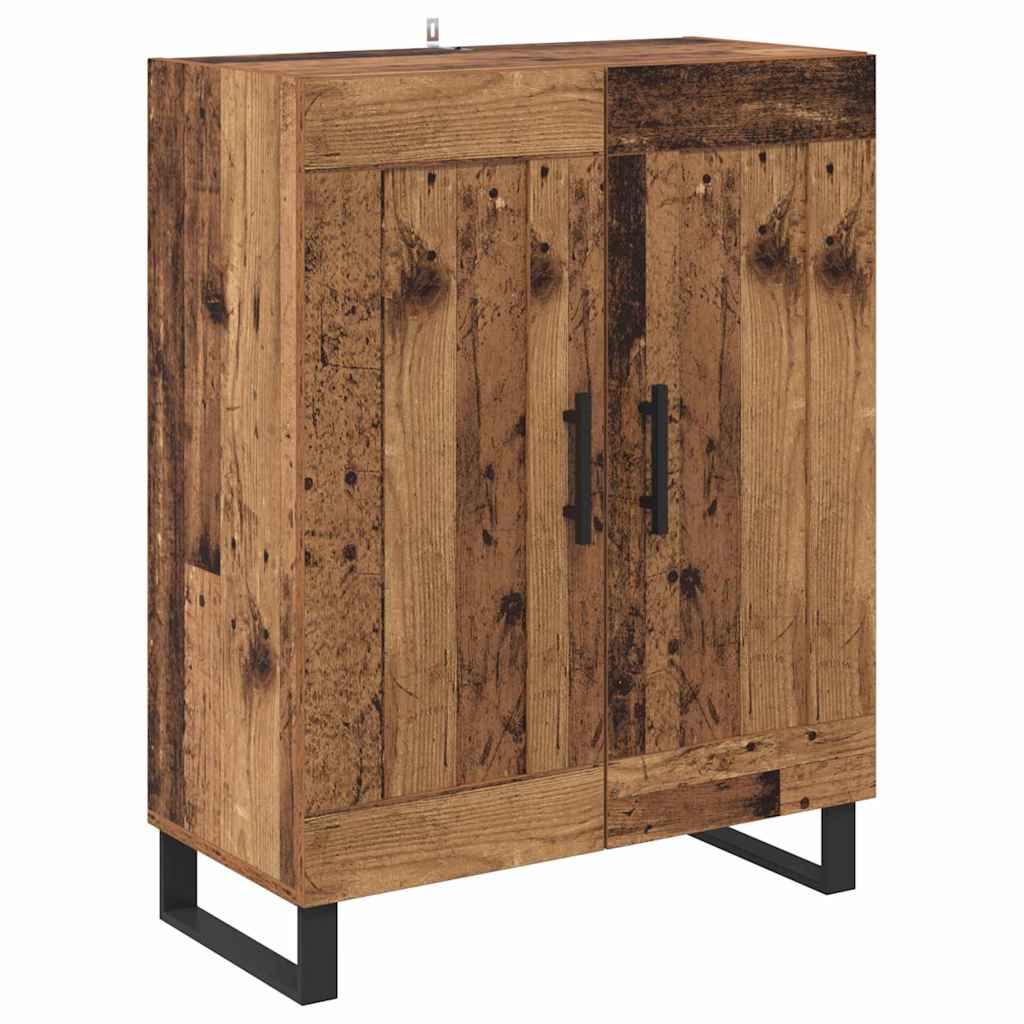 Sideboard Old Wood 69.5 x 34 x 90 cm Engineered Wood and Iron
