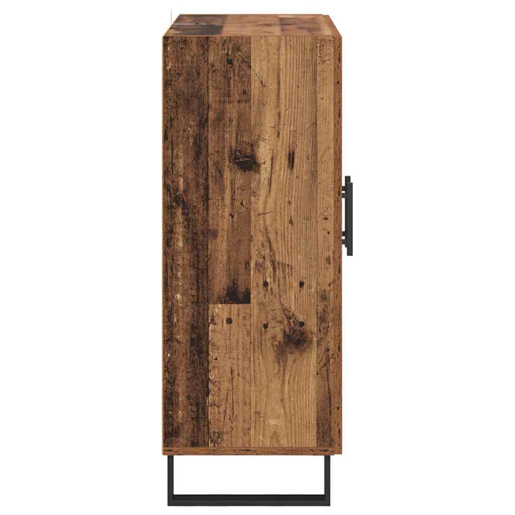 Sideboard Old Wood 69.5 x 34 x 90 cm Engineered Wood and Iron