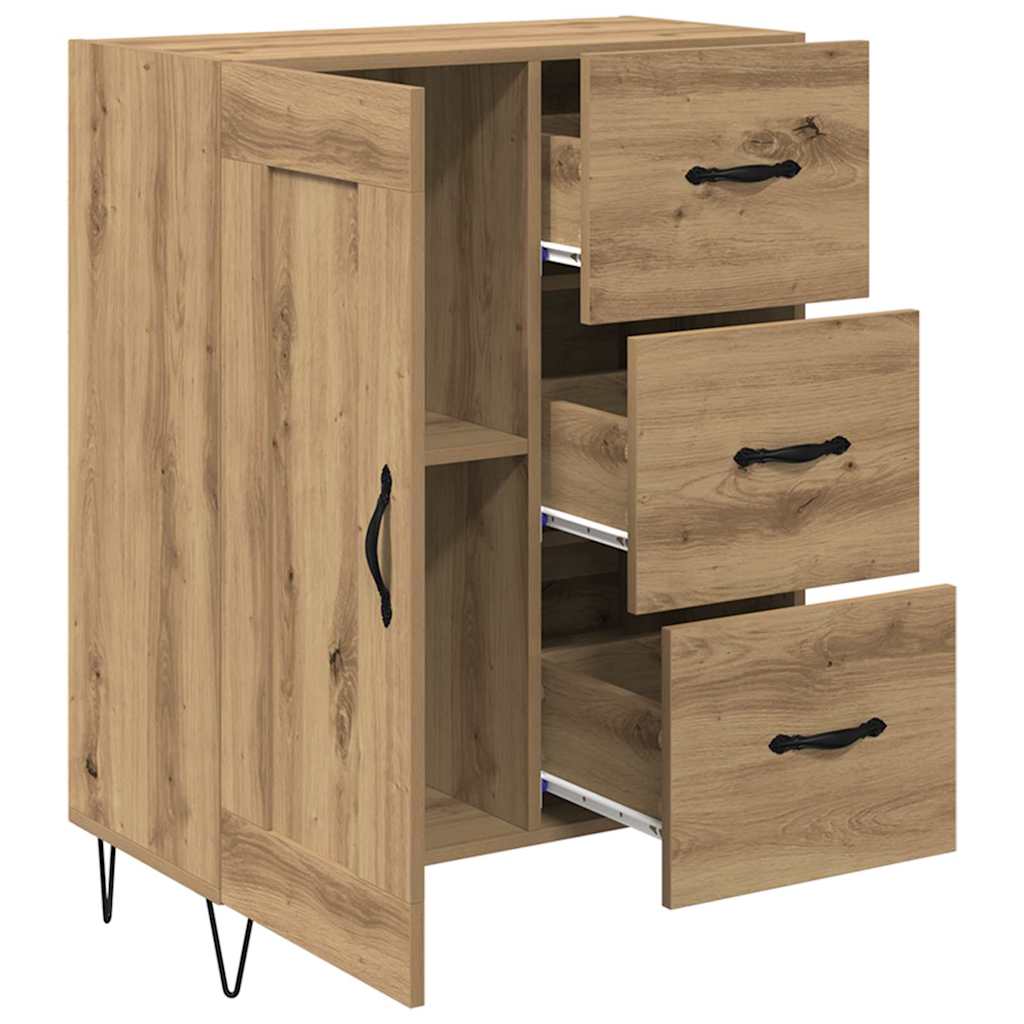 Sideboard Artisan oak 69.5 x 34 x 90 cm Engineered wood