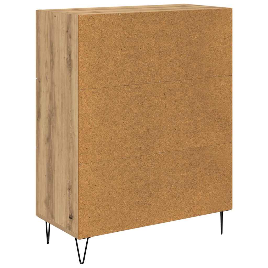 Sideboard Artisan oak 69.5 x 34 x 90 cm Engineered wood