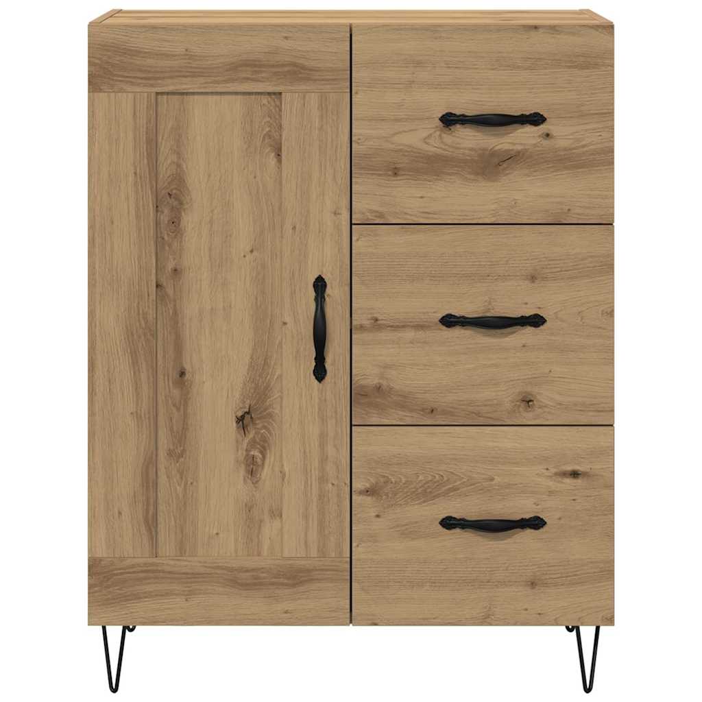 Sideboard Artisan oak 69.5 x 34 x 90 cm Engineered wood