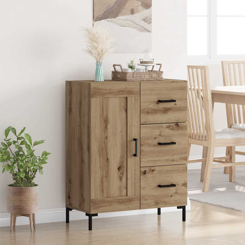 Sideboard Artisan oak 69.5 x 34 x 90 cm Engineered wood