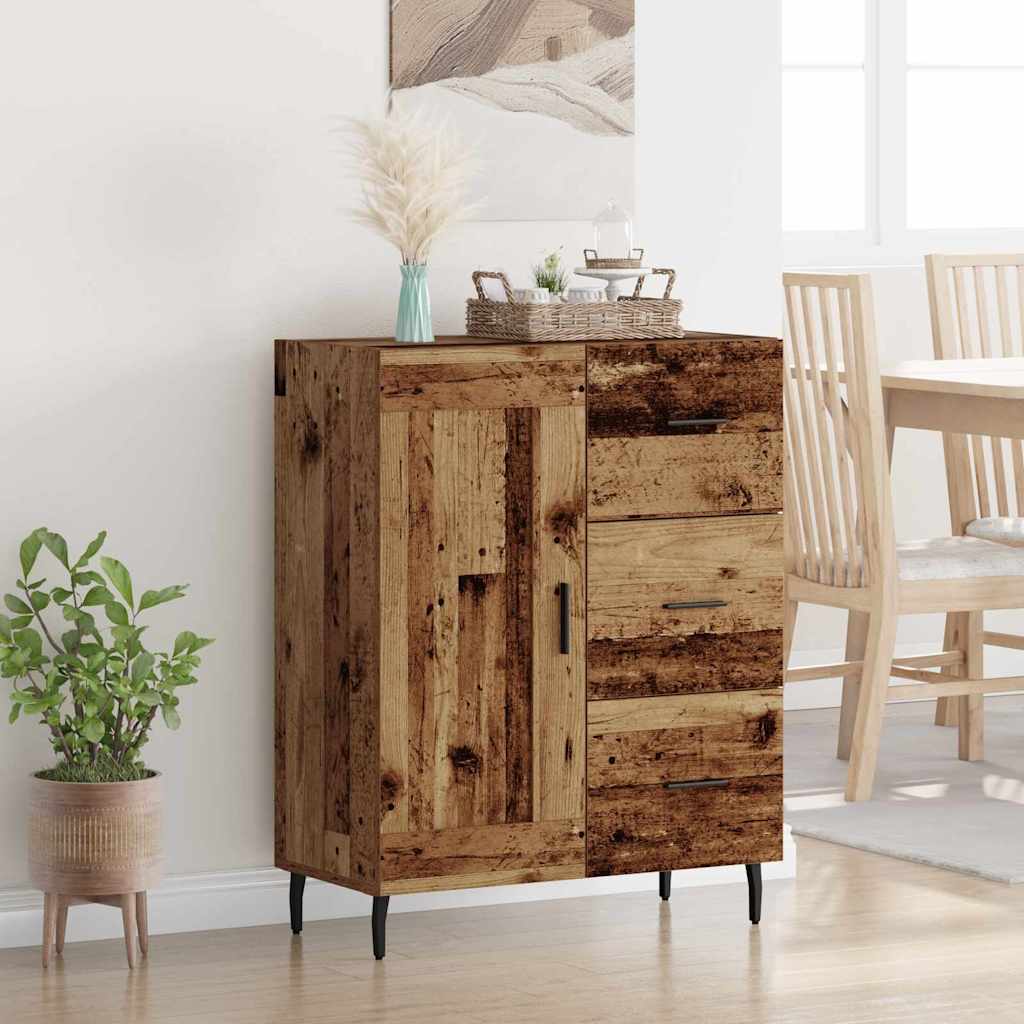Sideboard Old Wood 69.5 x 34 x 90 cm Engineered Wood and Iron