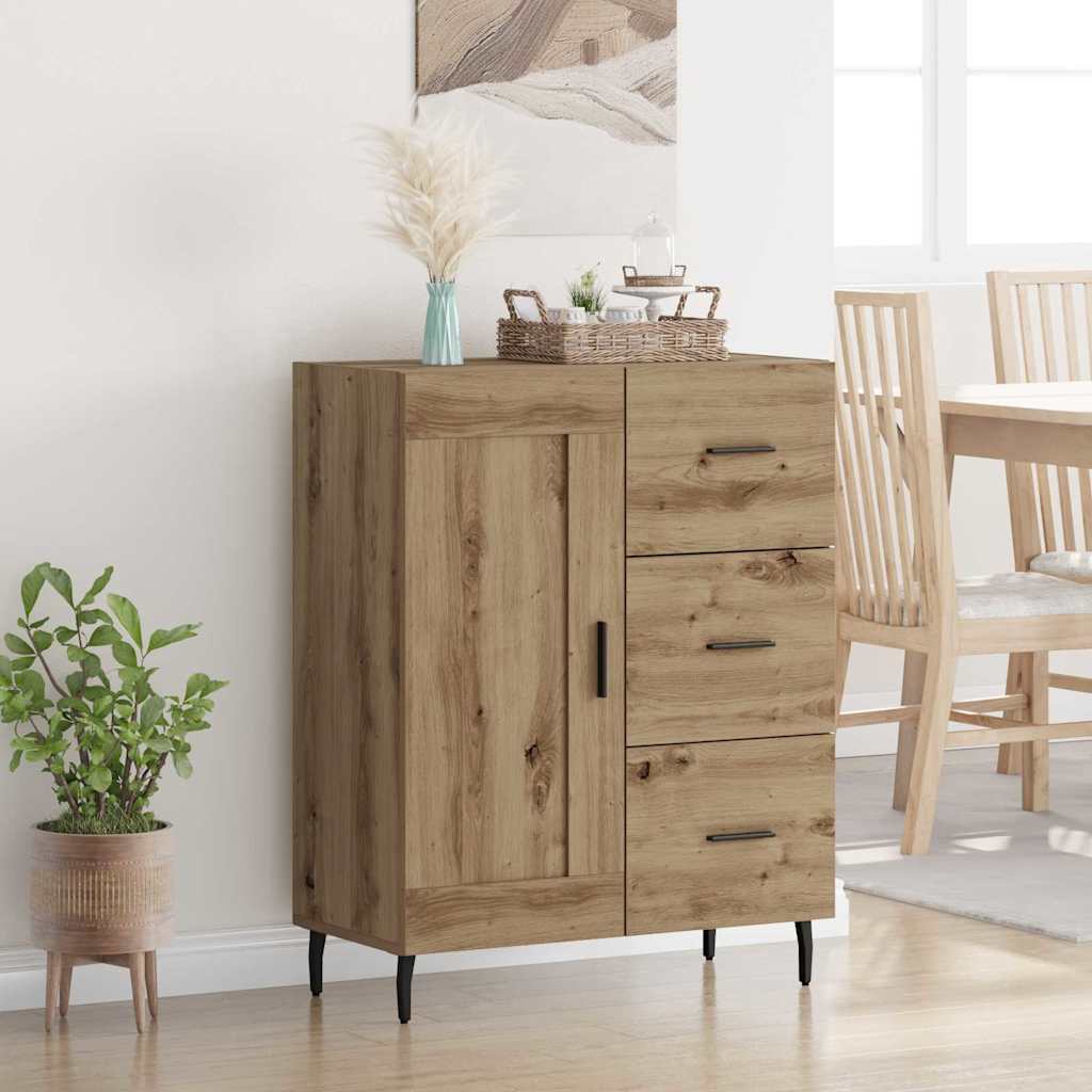 Sideboard with Drawer Artisan Oak 69.5 x 34 x 90 cm