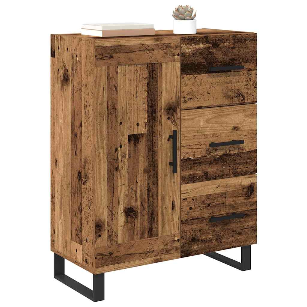 Sideboard Old Wood 69.5 x 34 x 90 cm Engineered Wood and Iron